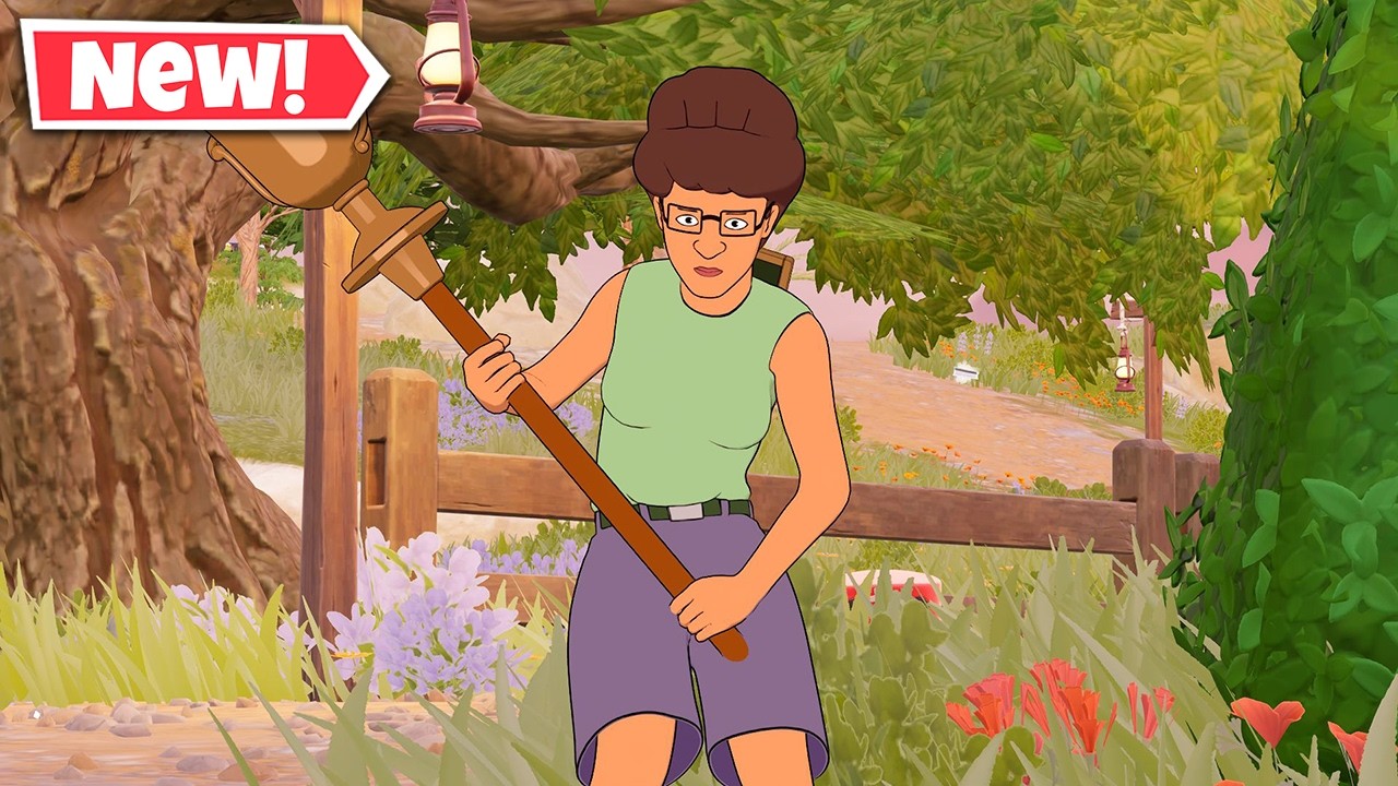 NEW PEGGY HILL Skin Gameplay In Fortnite! (King Of the Hill)