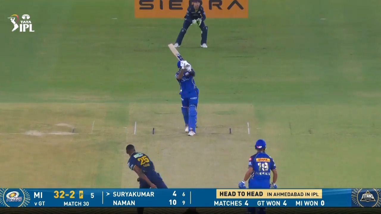 IPL 2026 M30: GT vs MI - Suryakumar Yadav Six