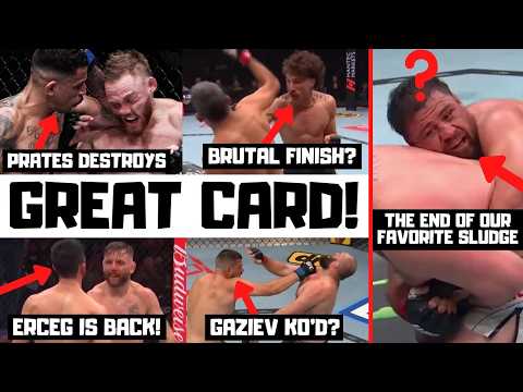 UFC Perth Event Recap Della Maddalena vs Prates Full Card Reaction & Breakdown