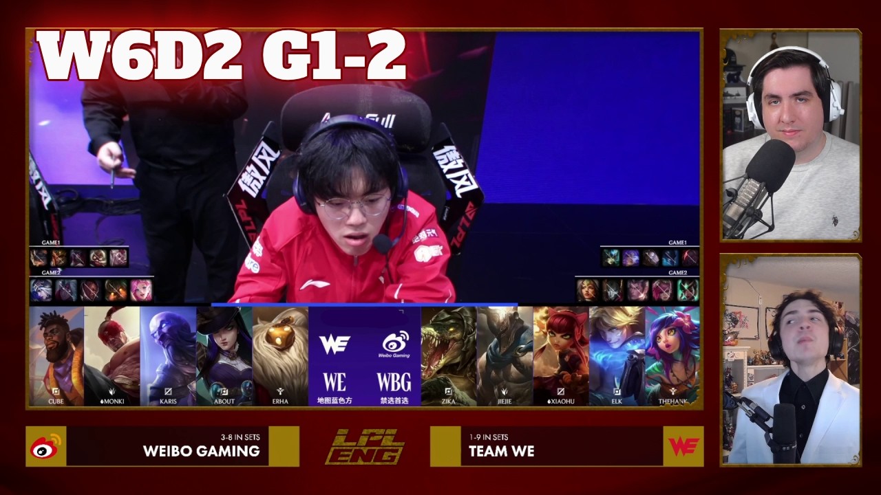 WE vs WBG - Game 2 | Week 6 Day 2 LPL Spring 2026 | Team WE vs Weibo Gaming G2 full
