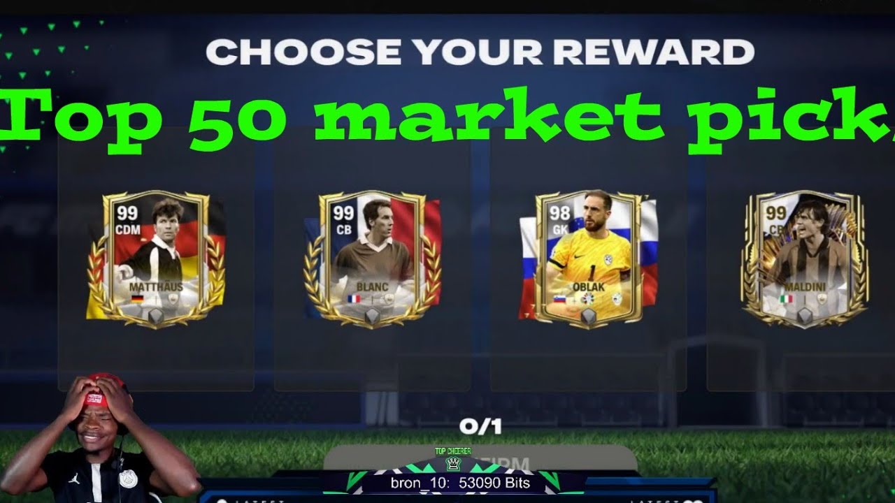 Top 50 MARKET Pick! ЁЯФе(300mil PROFIT!!)- FC Mobile backdrop