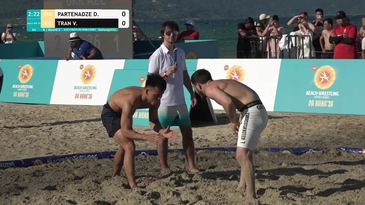 Davit PARTENADZE (GEO) vs. Van Tong TRAN (VIE) • B | Round 2 • Men's BW 70Kg