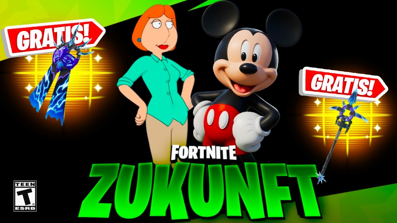 Neue ENTHÜLLUNGEN für DISNEY x Fortnite & neue KOSTENLOSE Items! 😍