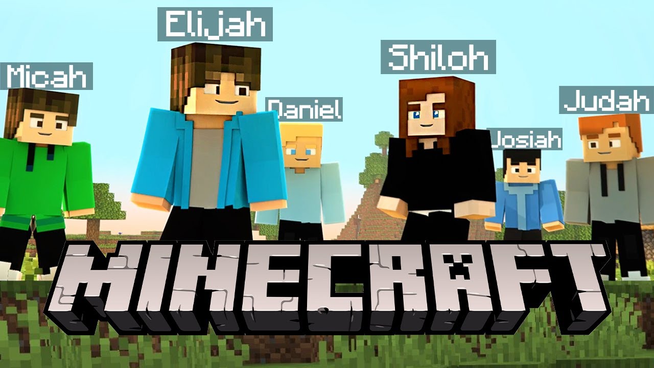 I Wanna Live In Minecraft *Music Video* background