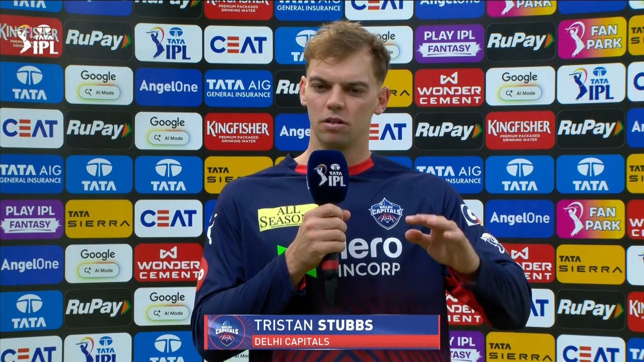 IPL 2026 M48: DC vs CSK - Tristan Stubbs Interview