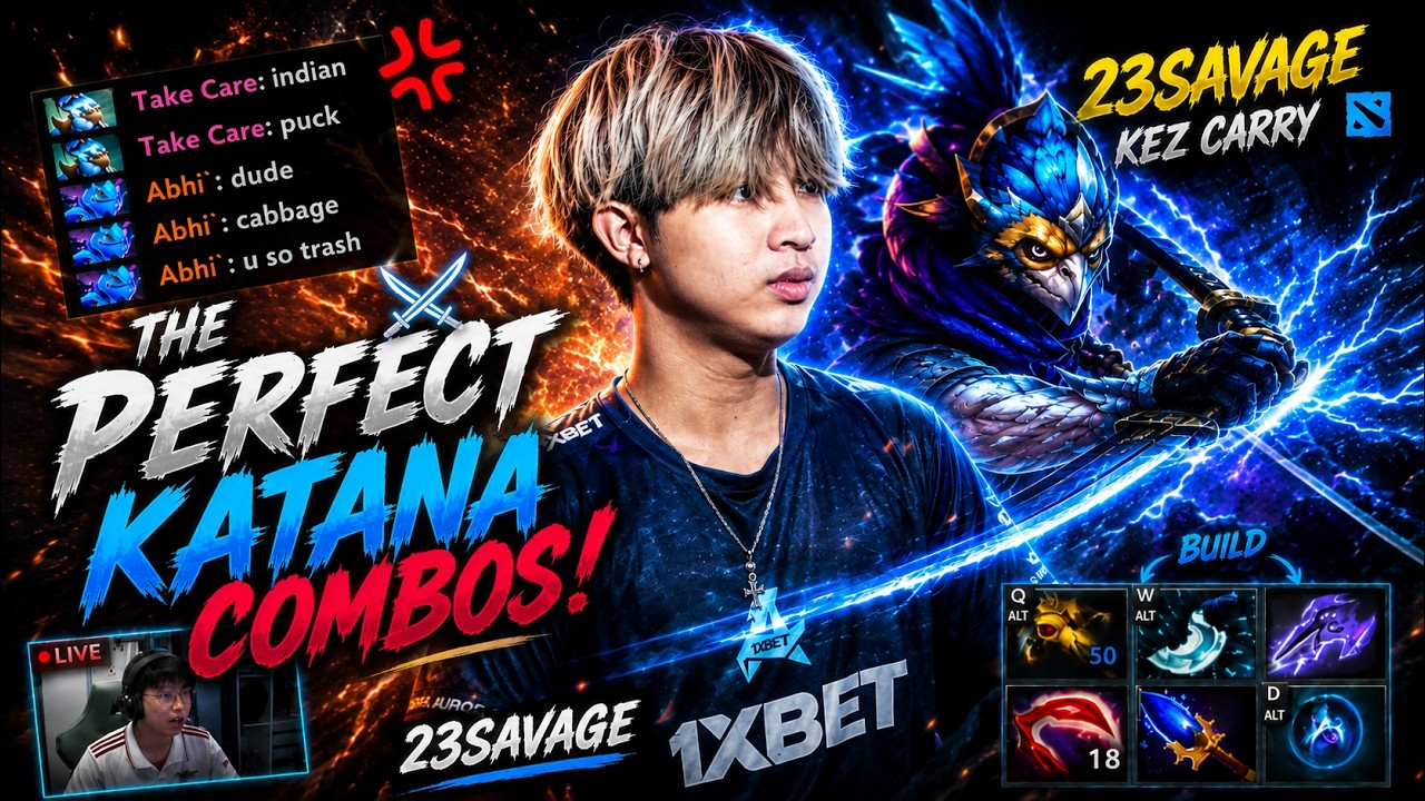The PERFECT Katana Combos! โ๏ธ 23savage Kez Carry