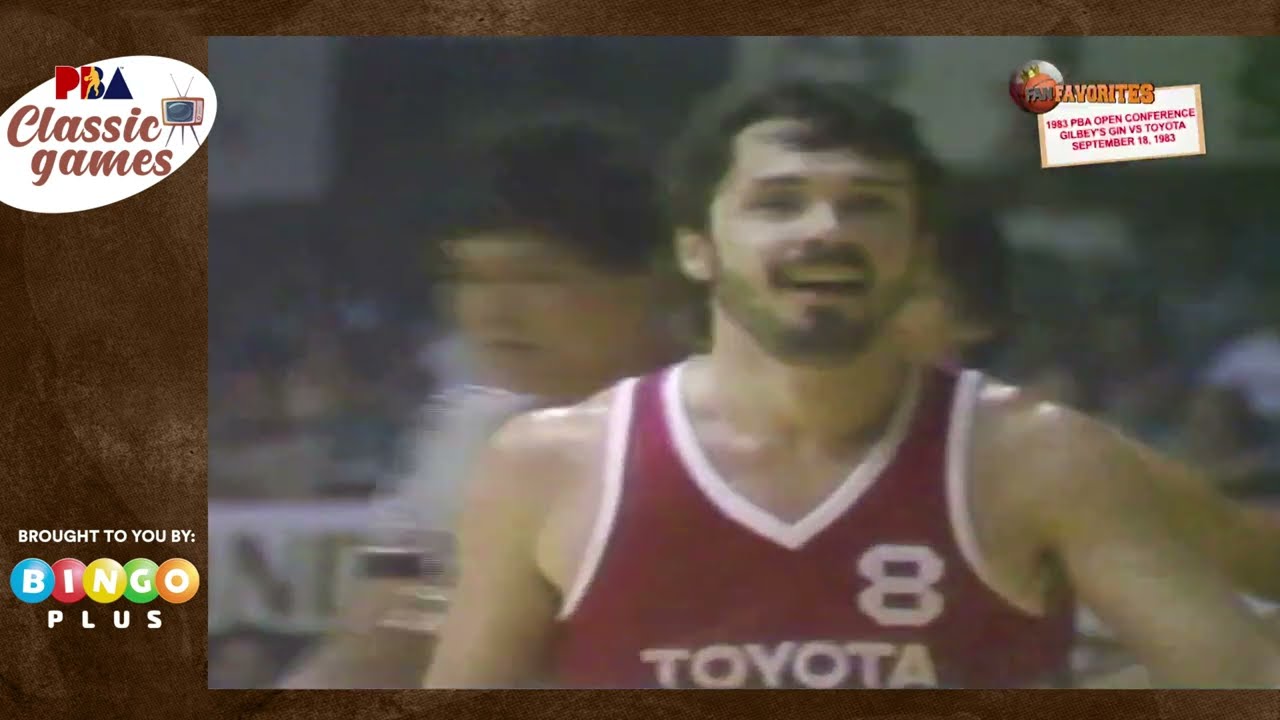 #PBAClassicGames: 1st Quarter GILBEYS vs. TOYOTA 1983 Open Conference September 18, 1983