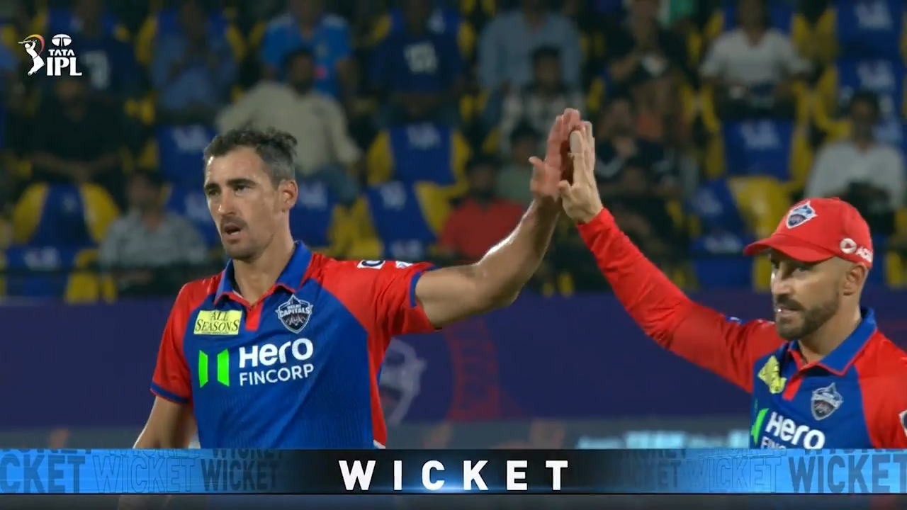 IPL 2025 M04: DC vs LSG - Fall of Wickets