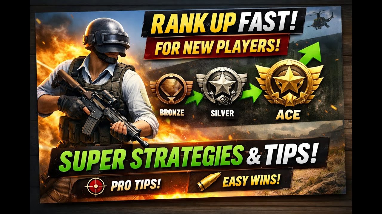 PUBG Classic Mode Rank Up Tips | Get Chicken Dinner & Rank Faster