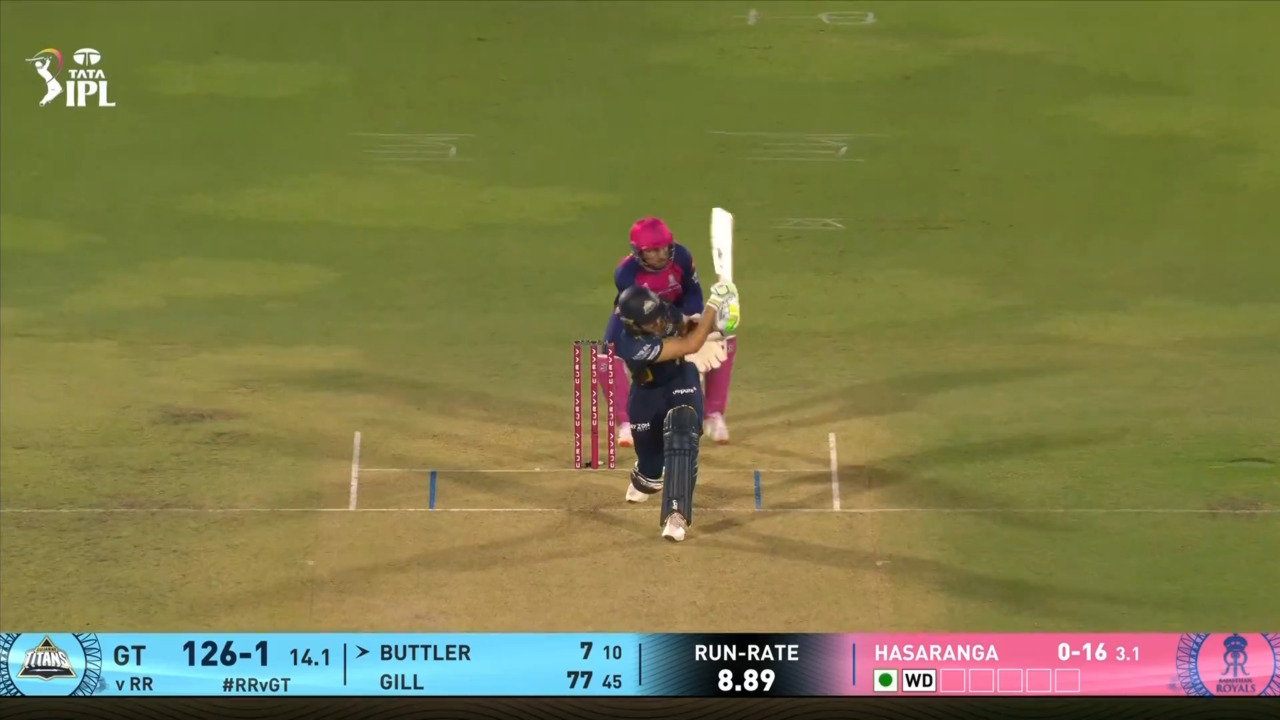 IPL 2025 M47: RR vs GT - Jos Buttler Six
