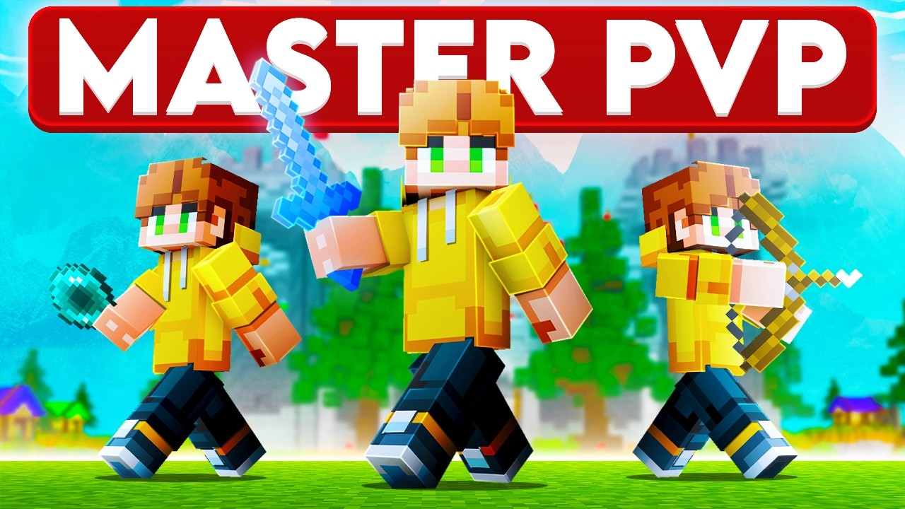 How to MASTER Minecraft Bedrock PvP! (Tips & Tricks) background