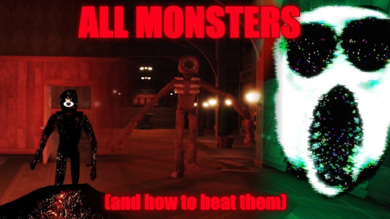 Roblox DOORS: Every Monster and How to Beat them background