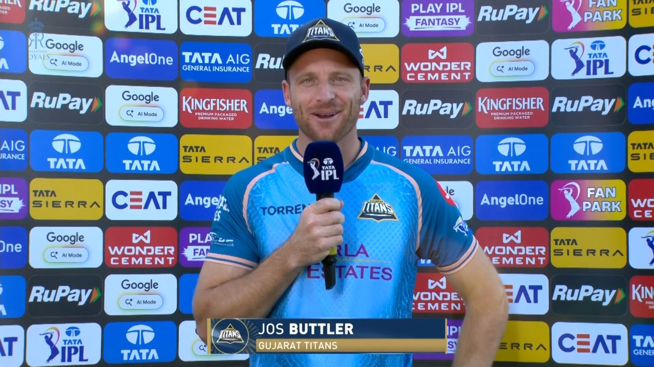 IPL 2026 M52: RR vs GT - Jos Buttler Interview