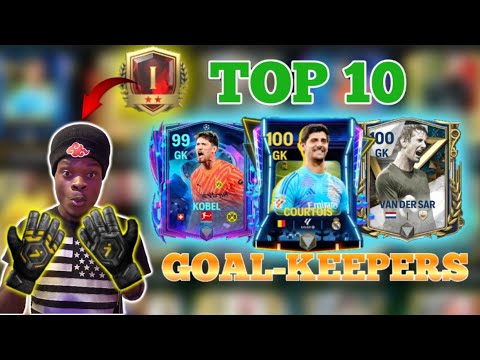 FC 1 Top 50 h2h player || Top 10 Goal-Keepers🧤 For H2H in FC mobile!🔥 backdrop