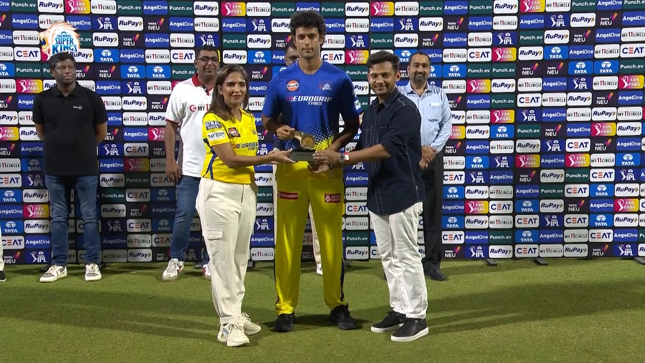 M07: CSK vs GT – Player of the Match – Shivam Dube