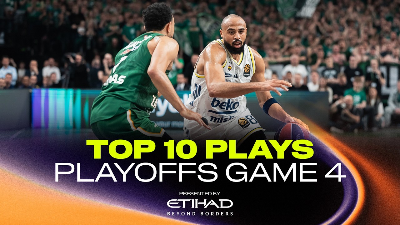 Top 10 Plays | BRILLIANCE UNDER PRESSURE | PLAYOFFS GAME 4 | EuroLeague Basketball 2025-26