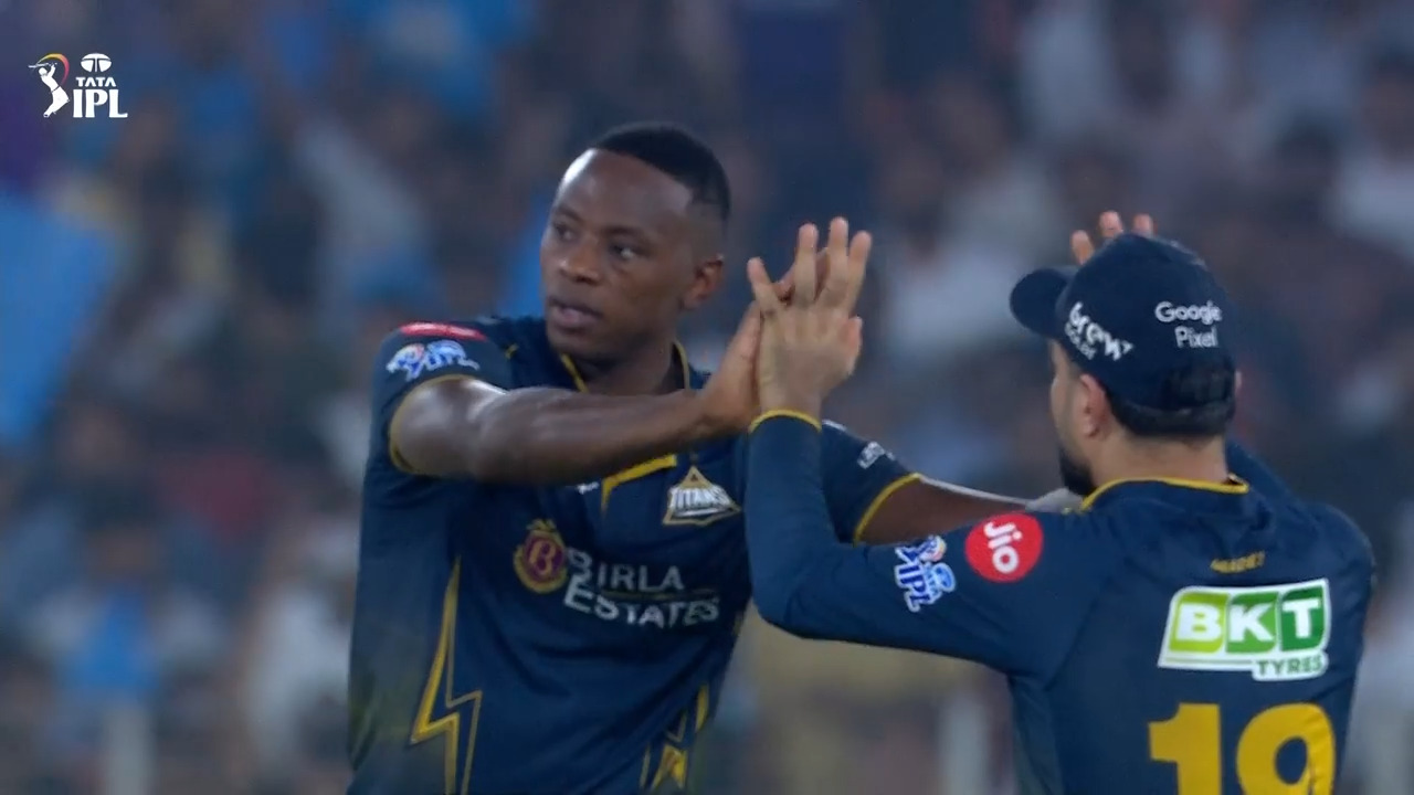 IPL 2026 M25: GT vs KKR - Fall of Wickets
