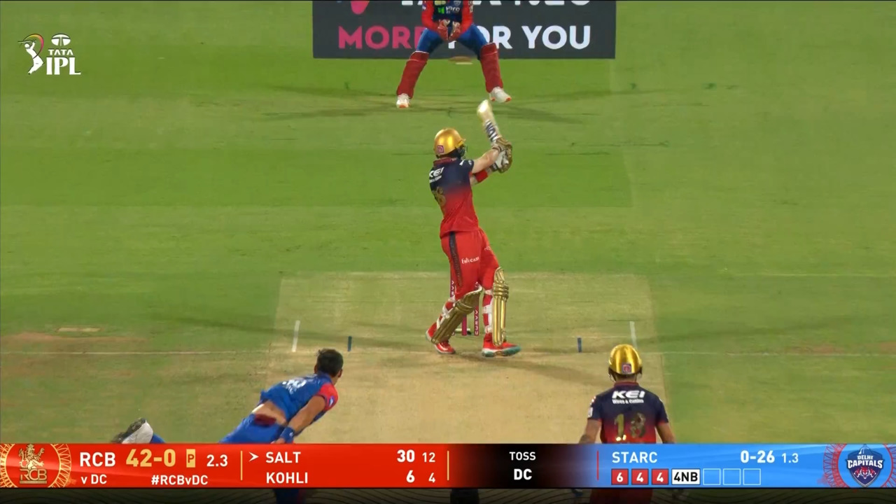 IPL 2025 M24: RCB vs DC - Phil Salt Six