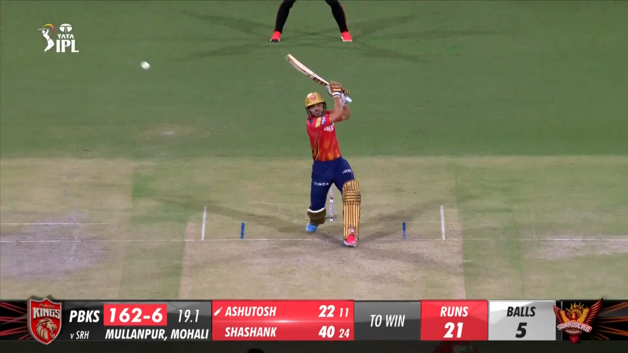 M23: PBKS vs SRH – Ashutosh Sharma Six