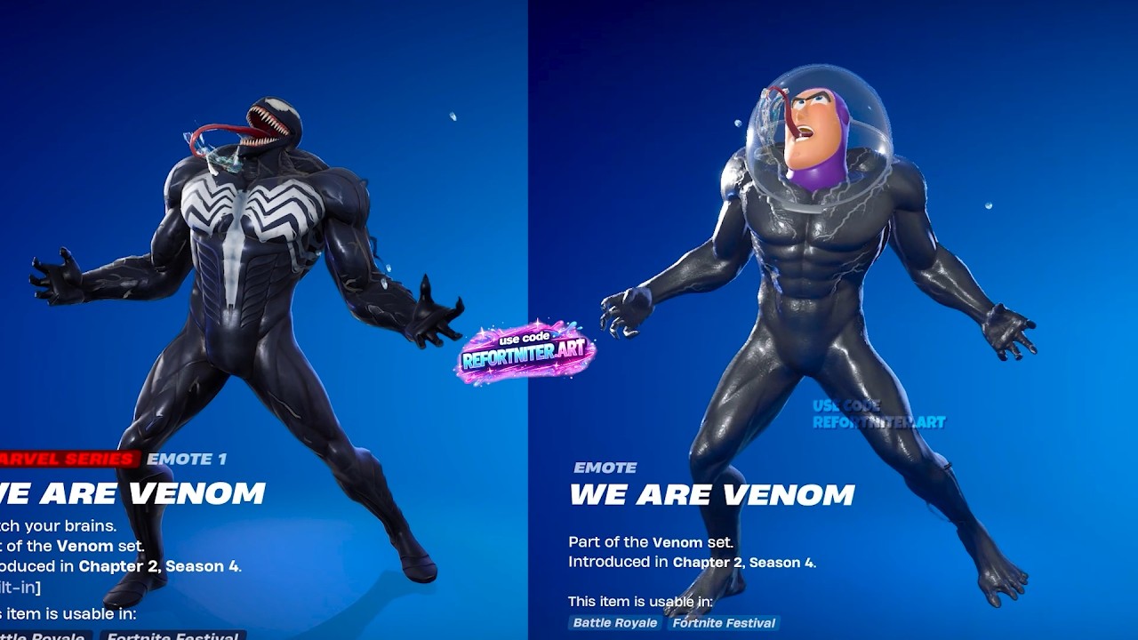 Buzz Lightyear Doing UNIQUE & GLITCHED Built-In Emotes in Fortnite!