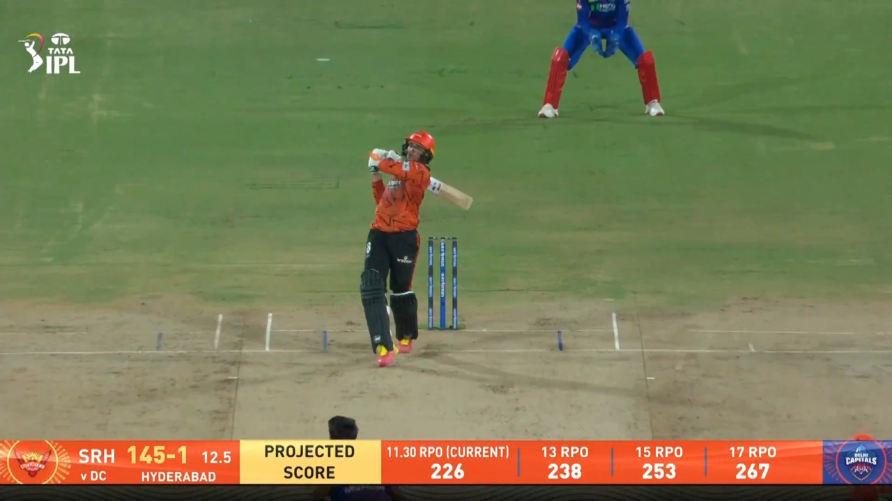 IPL 2026 M31: SRH vs DC - Abhishek Sharma Six