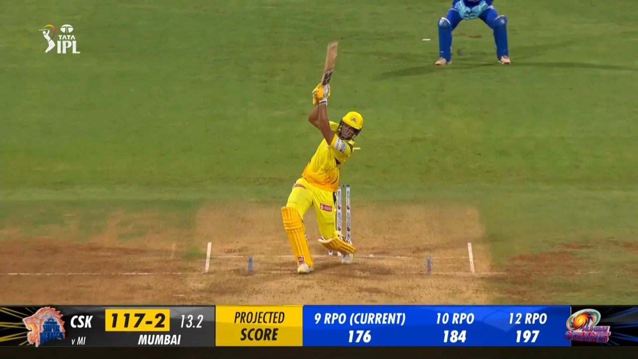 M29: MI vs CSK – Shivam Dube Six