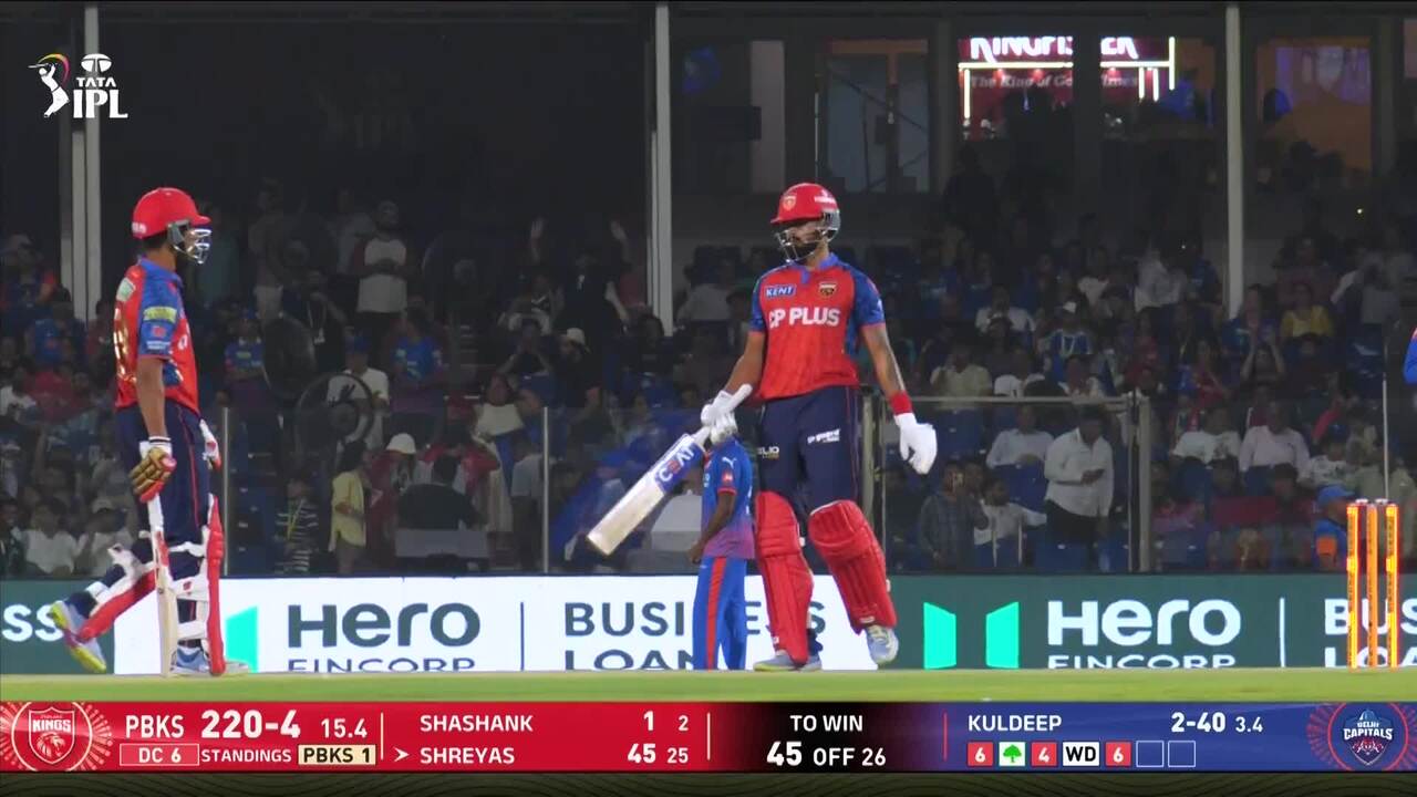 IPL 2026 M35: DC vs PBKS - Shreyas Iyer Six