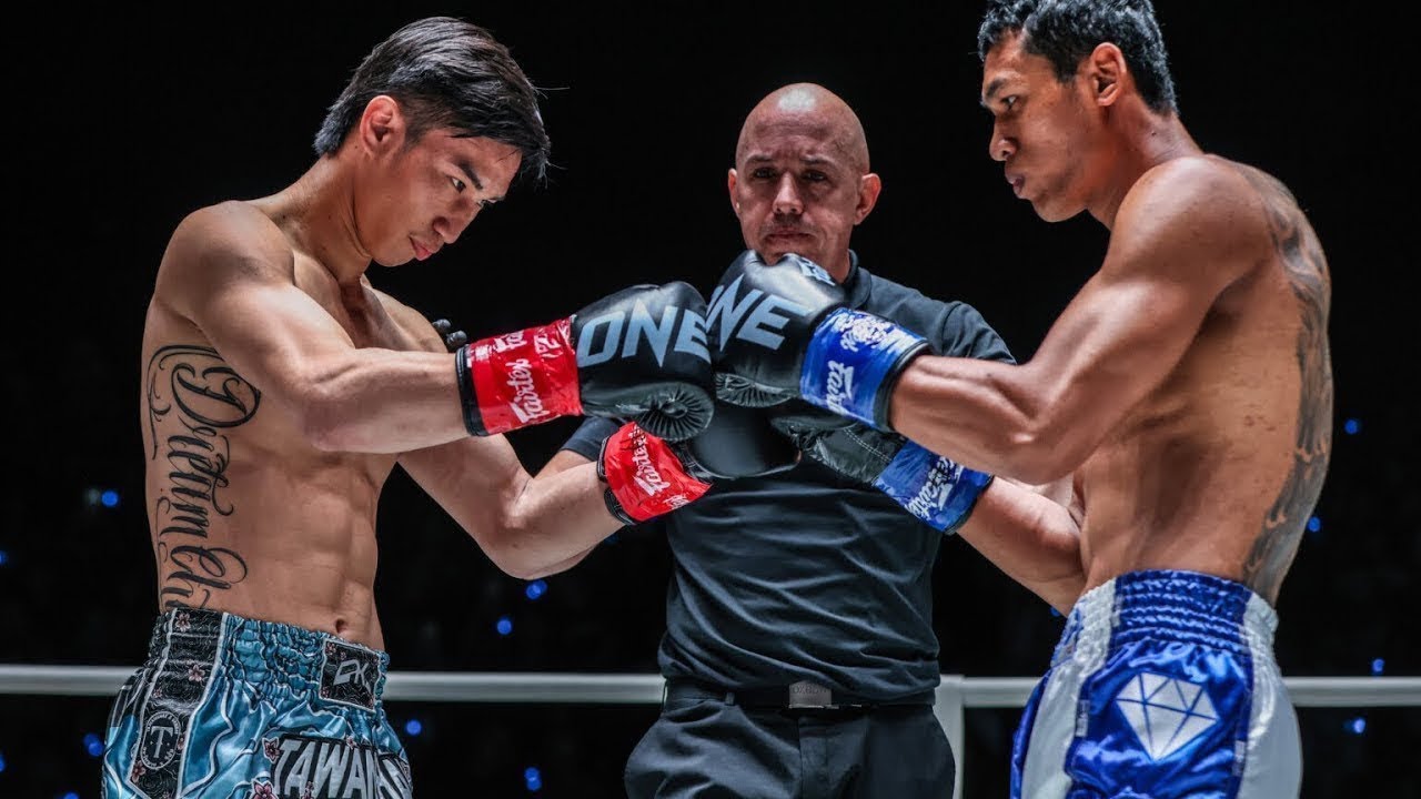 ดุเดือดแห่งปี! ต่อยกันโคตรมันส์ ตะวันฉาย พี.เค.แสนชัยมวยไทยยิม vs โจ ณัฐวุฒิ