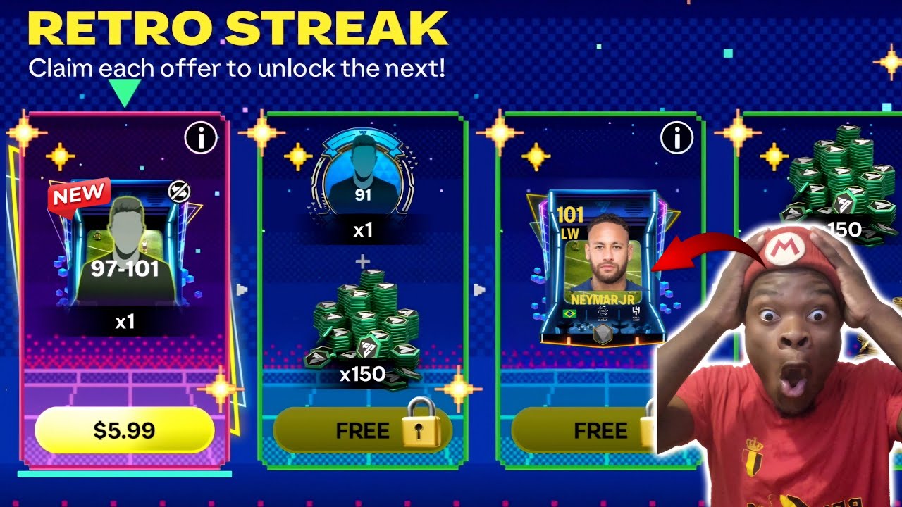 Retro streak packs🔥, Top Event picks, AND Retro Star LIMITED Bundle Pack opening! - FC MOBILE
