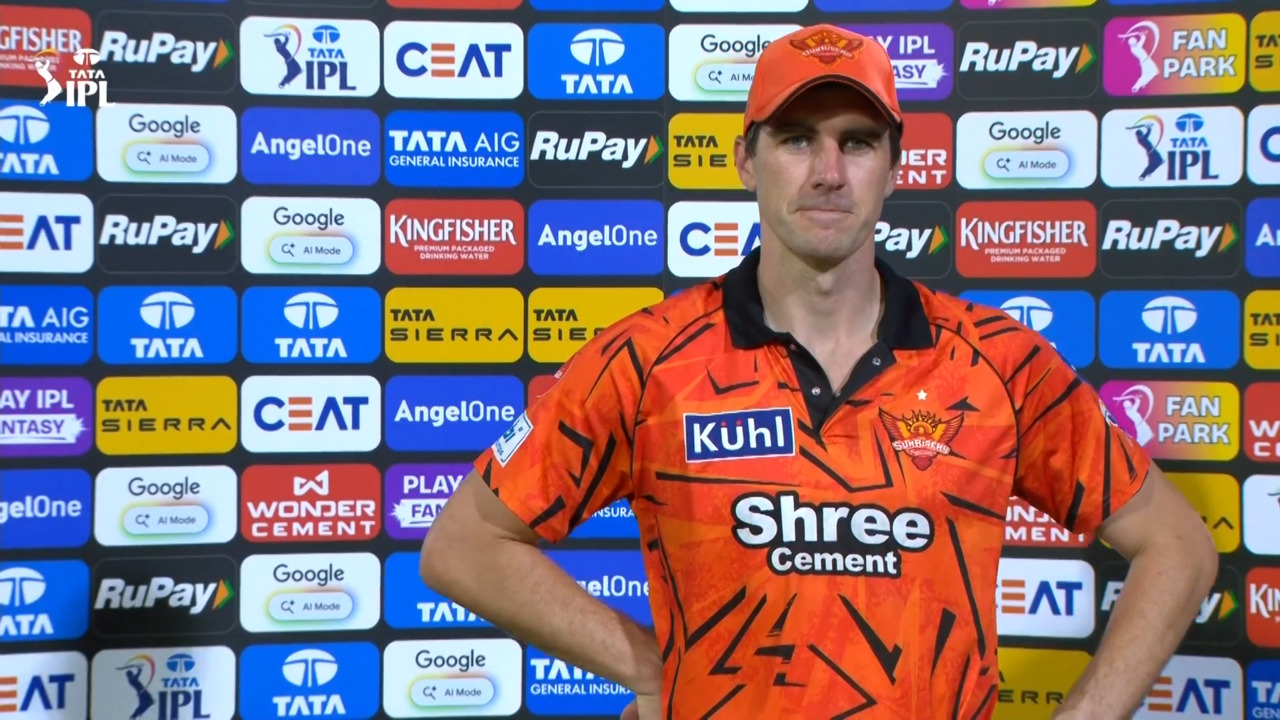 IPL 2026 M45: SRH vs KKR - Pat Cummins Interview