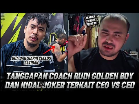 TANGGAPAN COACH RUDI DAN BANG NIDAL TERKAIT CEO VS CEO‼️"CEO VS CEO GAK AKAN PERNAH TERJADI"