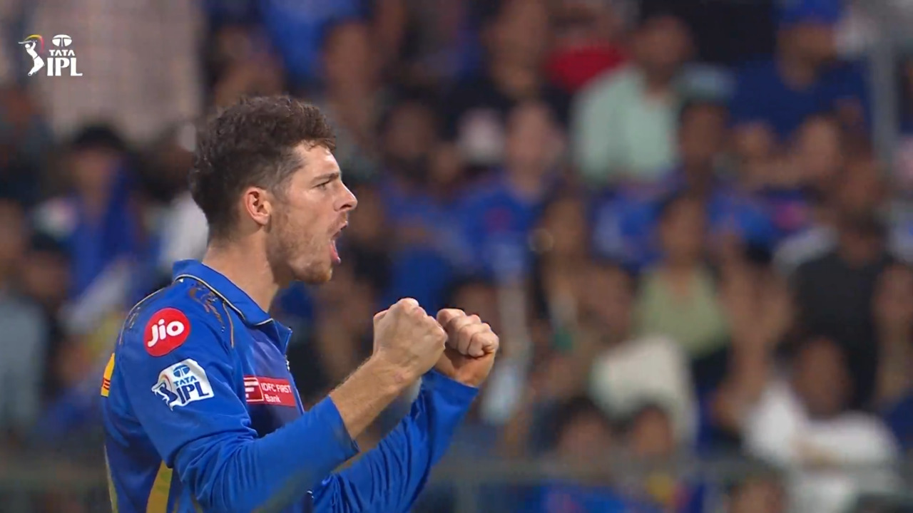 IPL 2025 M12: MI vs KKR - Ramandeep Singh Wicket