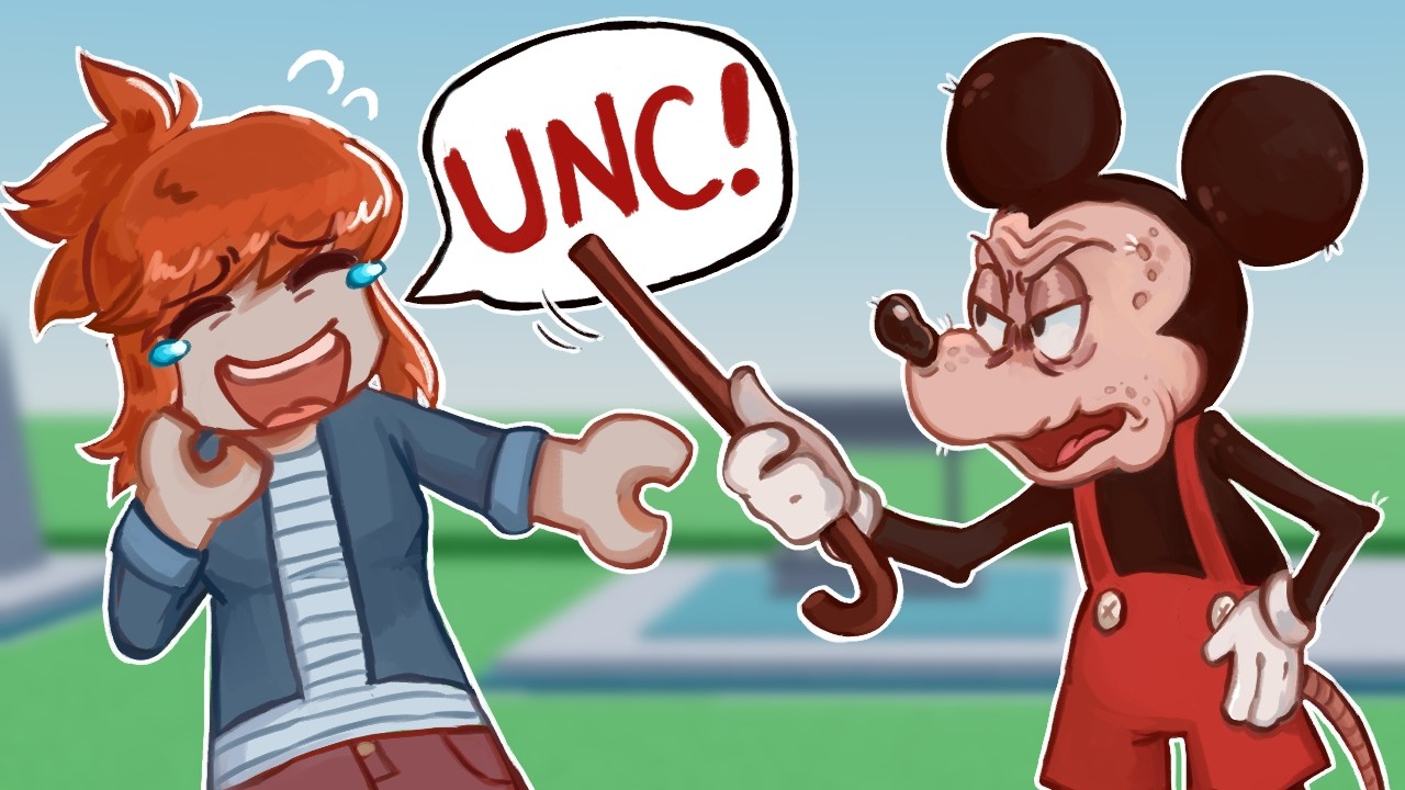 TROLLING as GRANDPA MICKEY on ROBLOX VOICE CHAT
