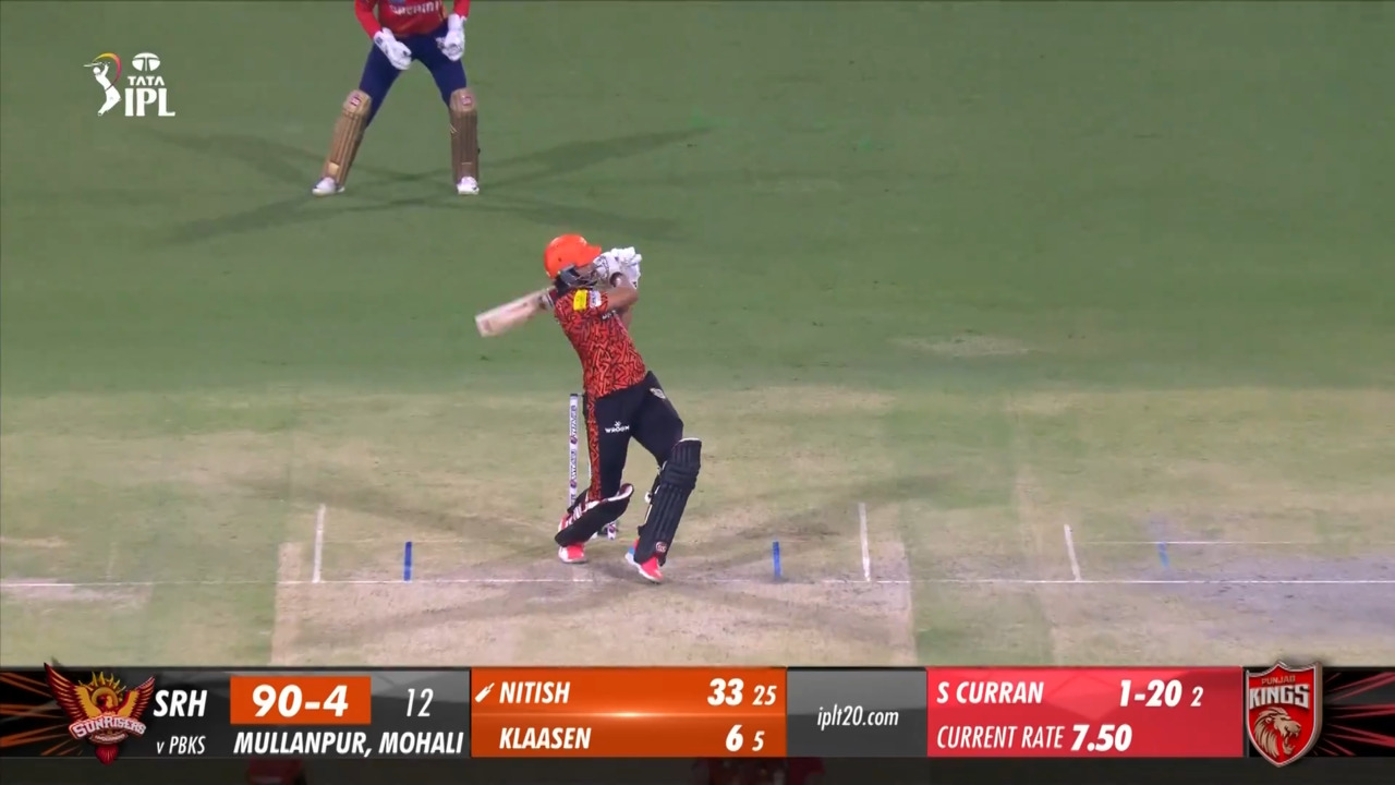 M23: PBKS vs SRH – Nitish Reddy Six