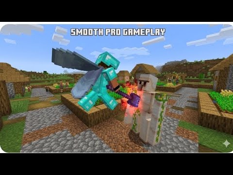 Minecraft Elytra mace combo #2 (60 fps) pro gameplay