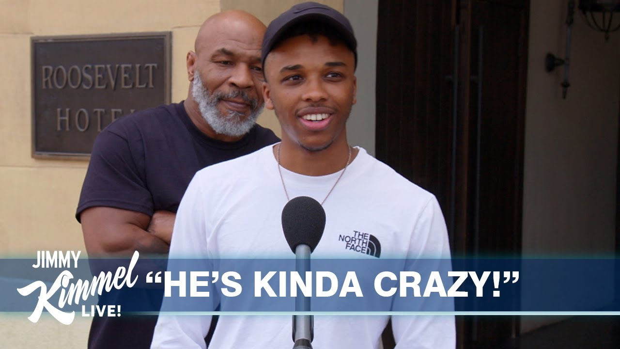 Mike Tyson is Right Behind You background