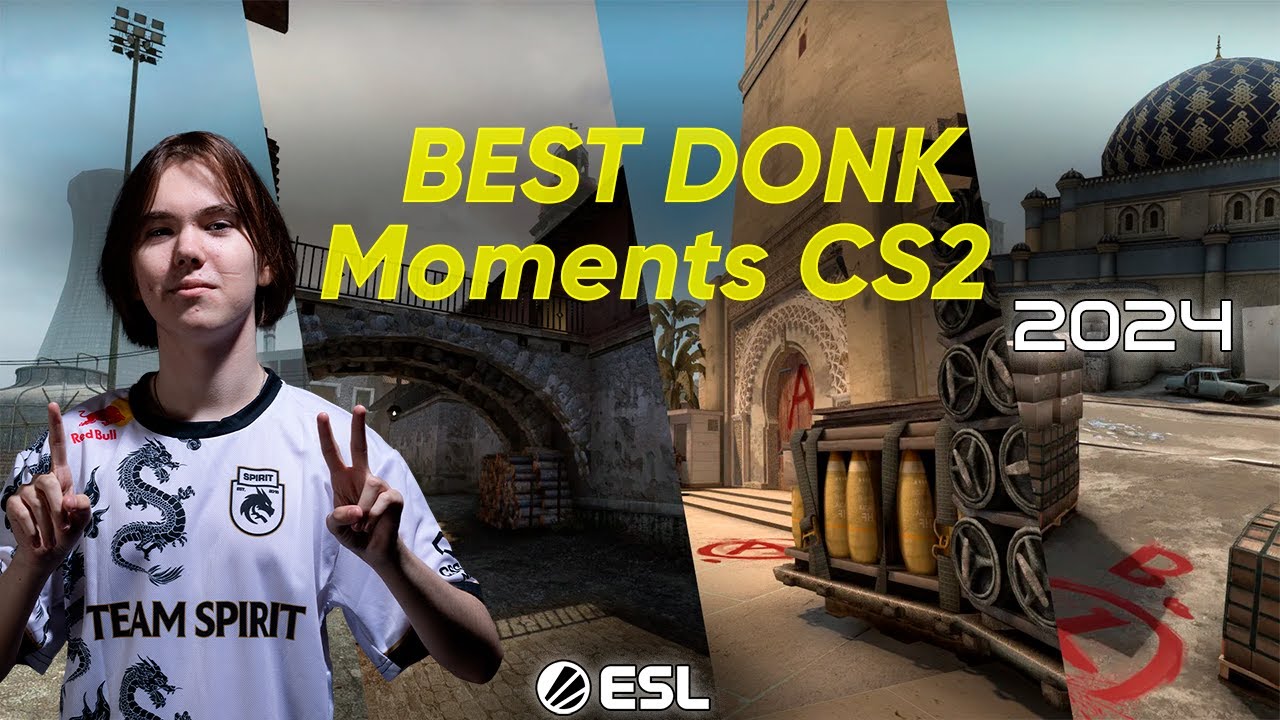 BEST Moments Donk 2024 | CS2 Highlights background