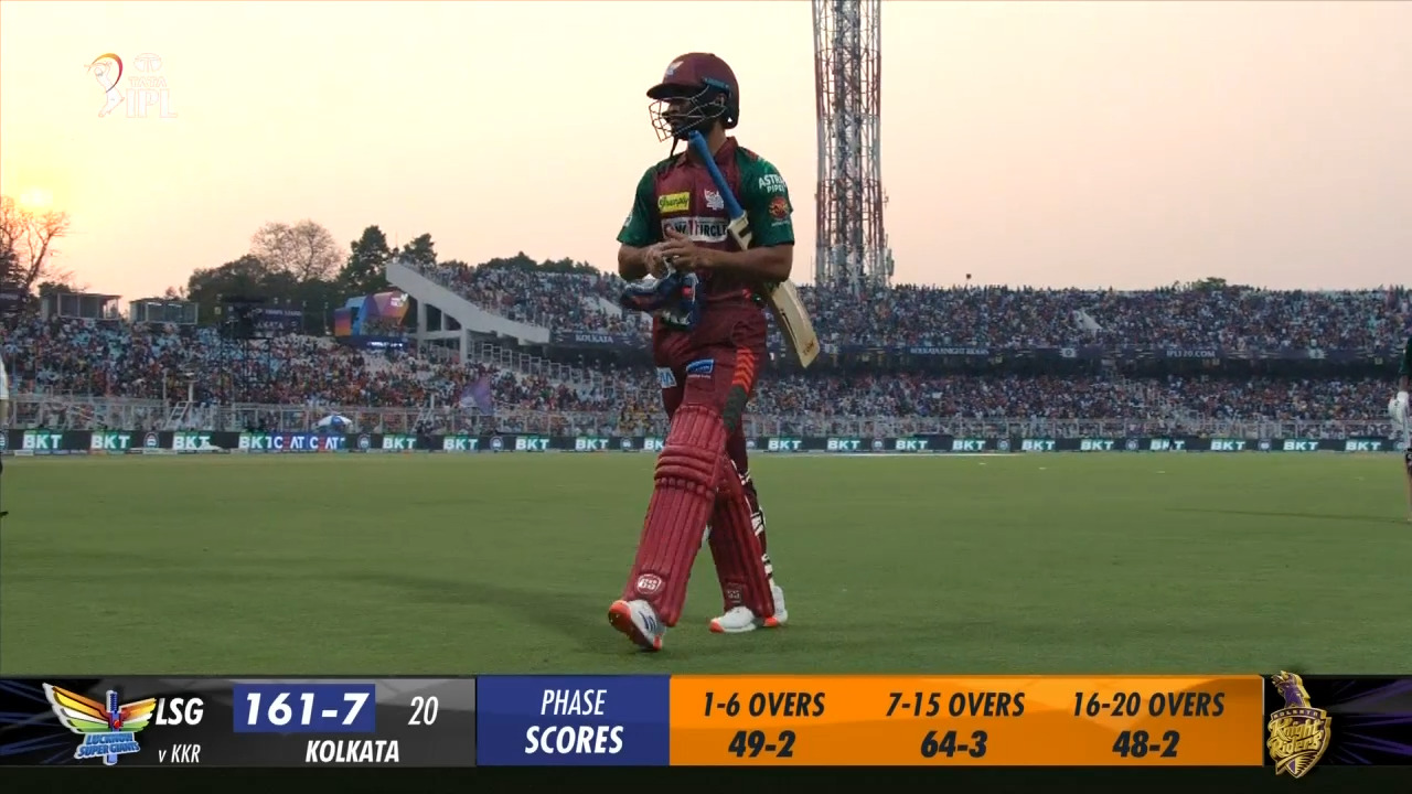 M28: KKR vs LSG – Arshad Khan Wicket
