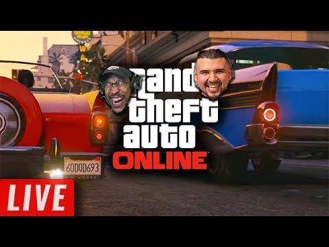 WILD RACES WITH LJ! | Grand Theft Auto Online backdrop