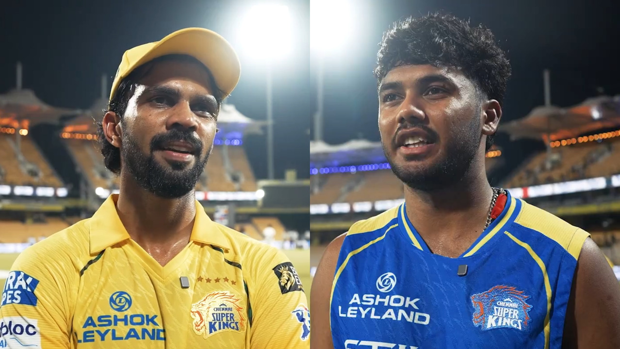 Ruturaj Gaikwad and Kartik Sharma on leading the way at Chepauk