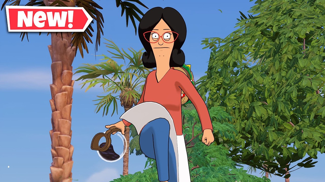 NEW LINDA BELCHER Skin Gameplay In Fortnite! (Bob's Burgers)