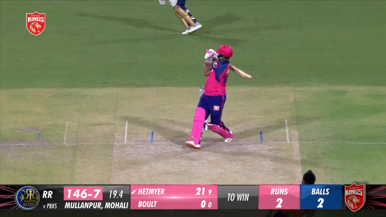 M27: PBKS vs RR – Shimron Hetmyer Six