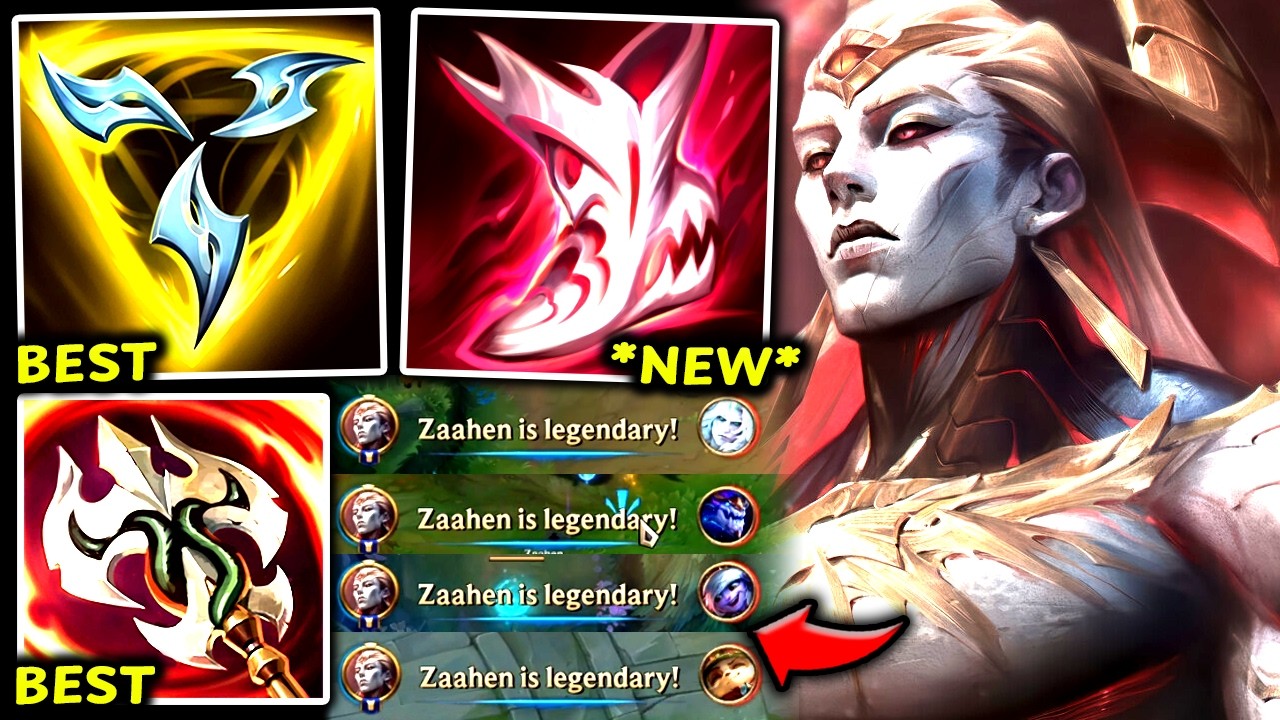 ZAAHEN TOP IS A PROBLEM THIS PATCH & 1V9 WITH EASE! (NEW ITEM) - 2026 Zaahen TOP Gameplay Guide