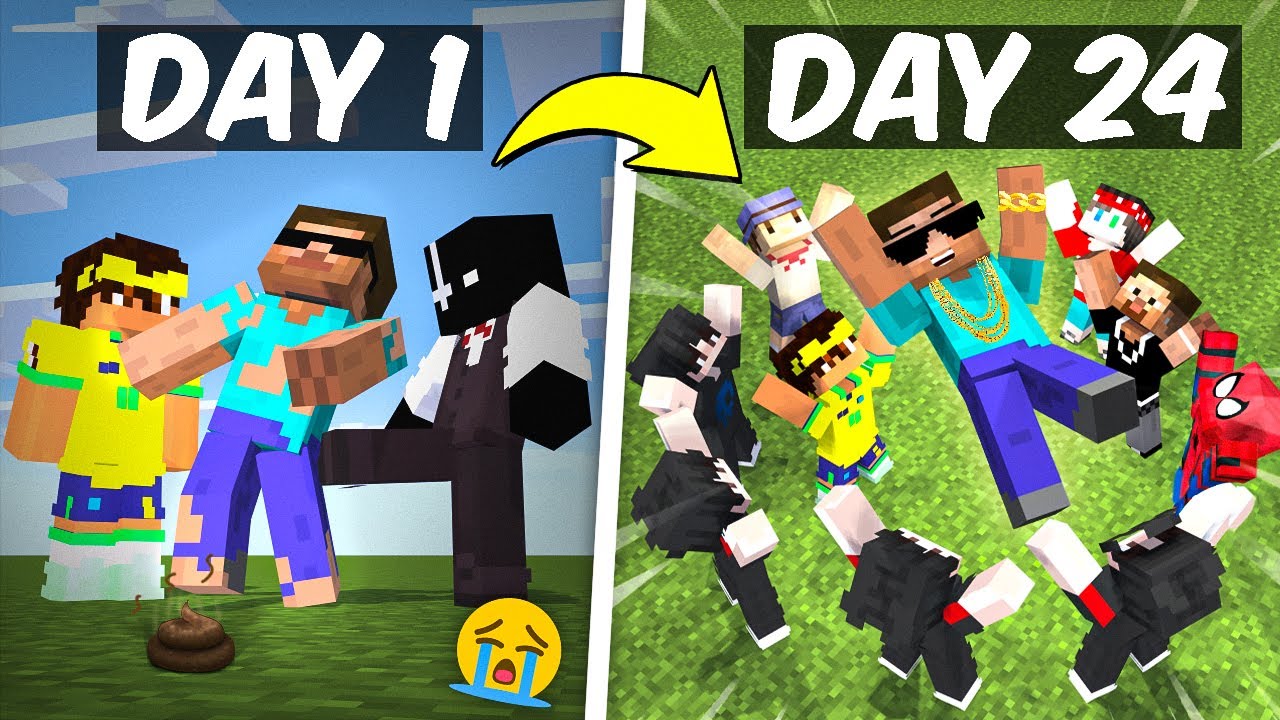 How I Became the OWNER of this Minecraft SMP! background