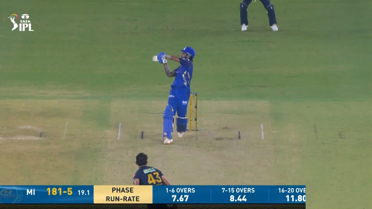 IPL 2026 M30: GT vs MI - Tilak Varma Six
