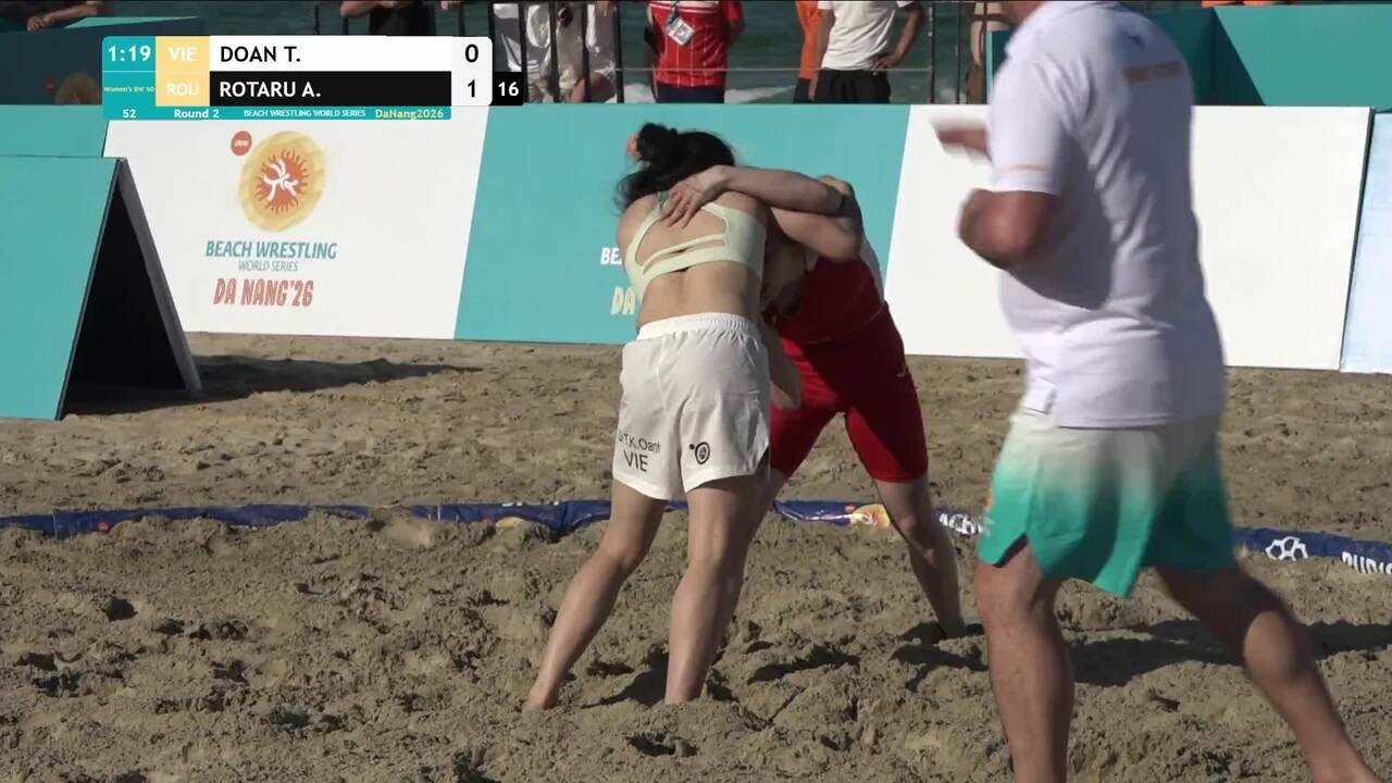 Thi Kim Oanh DOAN (VIE) vs. Ana Maria Gianina ROTARU (ROU) • Round 2 • Women's BW 50Kg