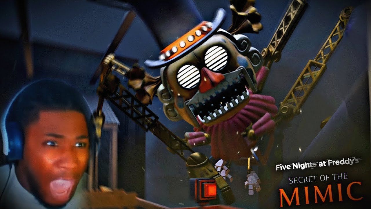 STALKED AT WORK BY A MIMIC | FNAF SECRET OF THE MIMIC PART 1