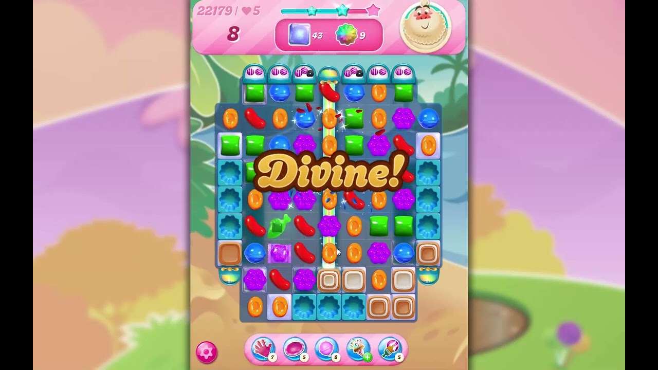 Candy Crush Saga Level 22179 background