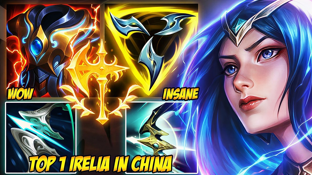 Wild Rift China Top 1 Irelia - They Had the Lead… Then The King Showed Up