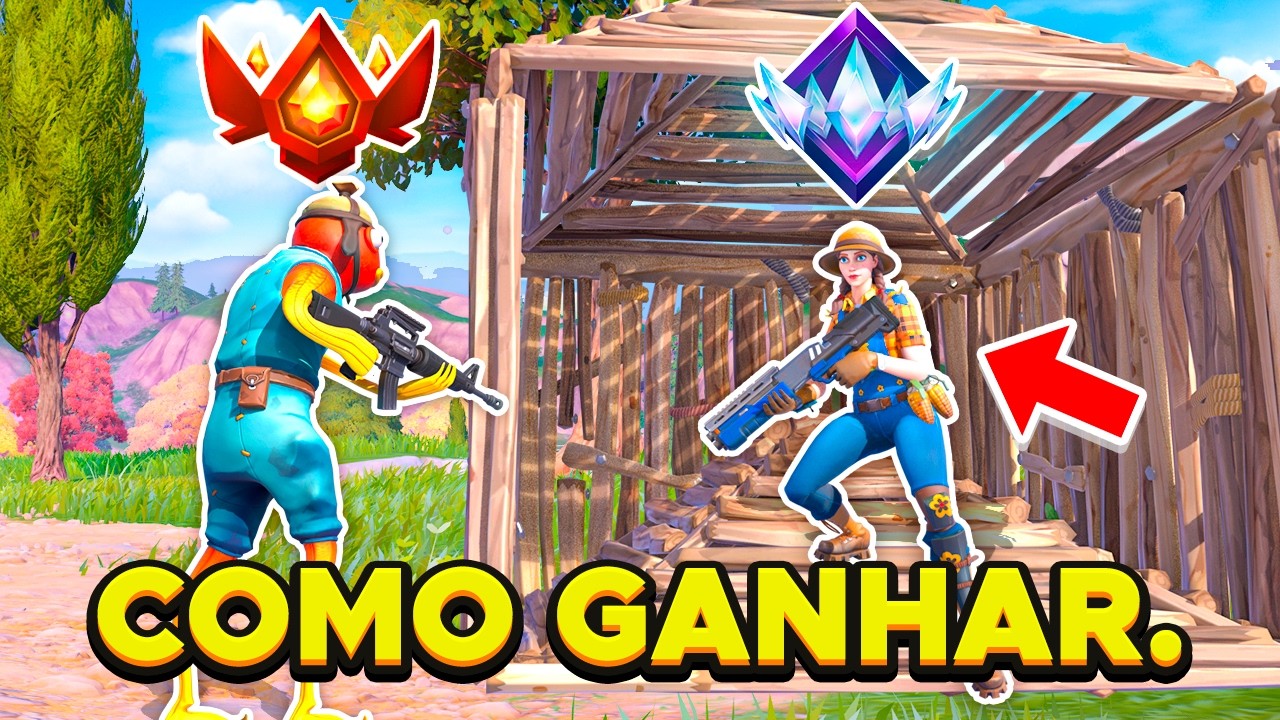Como Vencer TODAS as partidas ranqueadas no Fortnite
